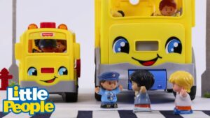 ⭐️ BIG YELLOW SCHOOL BUS ADVENTURE 🚌 ⭐️ @littlepeople Season ⭐️ - Kids TV Series, Kingdom Kids Zone - Little People - Fisher Price