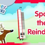 @Numberblocks- Spot the reindeer! 🦌✨| Challenge 1 | Merry Christmas! | Learn to Count - Kingdom Kids Zone, Little Learners - Numberblocks