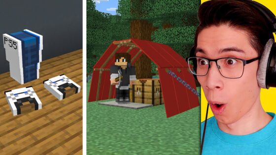 Testing Viral Minecraft Builds Hacks That 100% Work - Gameplay, Kingdom Kids Zone, Minecraft - EYstreem