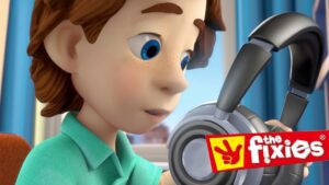 How your voice sounds in a microphone 🎤 | @The Fixies | Cartoons for Children | #Microphone - Kingdom Kids Zone, Little Learners - The Fixies