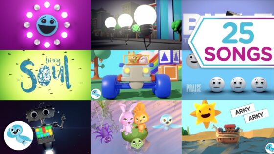 25 Most Popular Sunday School Songs - Kingdom Kids Zone, Sing With Me - Listener Kids