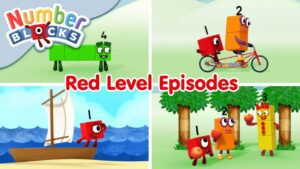 @Numberblocks – Red Level One Episodes 🟥 | Learn to Count - Kingdom Kids Zone, Little Learners - Numberblocks