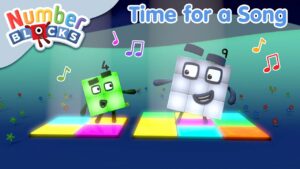 @Numberblocks – Time for a Song! 🎵 🎶 | Learn to Count with Music - Kingdom Kids Zone, Little Learners - Numberblocks
