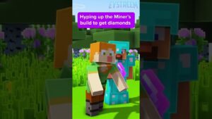 When your Minecraft friend is the miner… #shorts - Gameplay, Kingdom Kids Zone, Minecraft - EYstreem