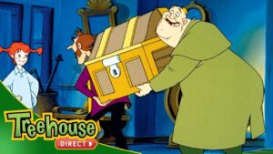 Pippi Longstocking – Pippi Entertains Two Burglars | FULL EPISODE - Kids TV Series, Kingdom Kids Zone - Treehouse Direct