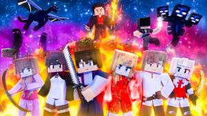 Minecraft War, But Everyone Has Magic! (FINALE Magic of Kuma EP13) - Gameplay, Kingdom Kids Zone, Minecraft - EYstreem