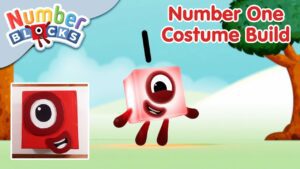 @Numberblocks – Number One Costume Build! | Blocks Build - Kingdom Kids Zone, Little Learners - Numberblocks