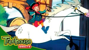 Pippi Longstocking – Pippi Enters a Horse Show | FULL EPISODE - Kids TV Series, Kingdom Kids Zone - Treehouse Direct