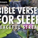PEACEFUL STREAM 4K | 100+ Bible Verses For Sleep with Relaxing Nature Sounds - Hope & Healing, Meditations - SOAKSTREAM - Healing Scriptures