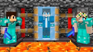 My Friends Trapped Me in ICE, So I Got Revenge - Gameplay, Kingdom Kids Zone, Minecraft - EYstreem