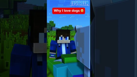 When Your Mincraft Dog Grows Up #shorts - Gameplay, Kingdom Kids Zone, Minecraft - EYstreem