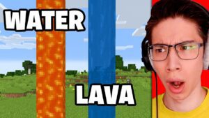 I Fooled my Friend by SWAPPING Lava and Water in Minecraft… - Gameplay, Kingdom Kids Zone, Minecraft - EYstreem