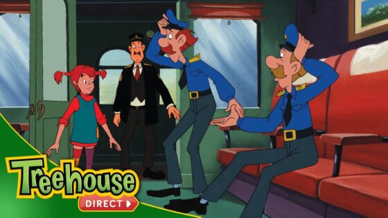 Pippi Longstocking – Pippi Takes a Train Ride | FULL EPISODE - Kids TV Series, Kingdom Kids Zone - Treehouse Direct