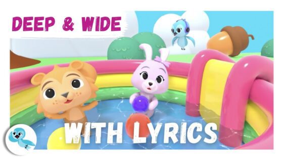 Deep and Wide (LYRIC VERSION) Playtime Mix - Kingdom Kids Zone, Sing With Me - Listener Kids
