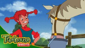Pippi Longstocking – Pippi Trains Some Animals – and Their Owner | FULL EPISODE - Kids TV Series, Kingdom Kids Zone - Treehouse Direct