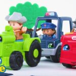 Race Day through the town! 🚨⭐️ @littlepeople Compilation ⭐️ - Kids TV Series, Kingdom Kids Zone - Little People - Fisher Price