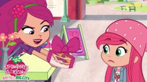 Strawberry Shortcake 🍓Raspberry Tart tricks Strawberry! 🍓Berry in the Big City 🍓Cartoons for Kids - Kids TV Series, Kingdom Kids Zone - Strawberry Shortcake - WildBrain
