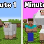 Minecraft, But It Gets More Cursed Every Minute - Gameplay, Kingdom Kids Zone, Minecraft - EYstreem