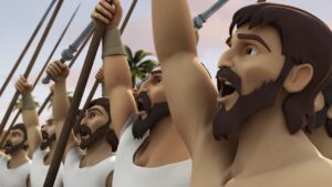 Jerikó ostroma – A tűzpróba – Superbook – 2. évad 4. rész – Teljes epizód (Hivatalos HD változat) - Bible Stories, Kingdom Kids Zone - Superbook