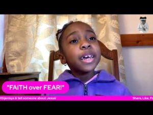 FAITH over FEAR - Kingdom Kids Zone, Seed of Faith - Pray 2 Jesus with Jenisys