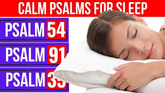 Psalms for sleep: Psalm 54, Psalm 91, Psalm 35 (Powerful Psalms Audio Bible)(Female Voice) - Hope & Healing, Meditations - Peaceful Scriptures Official