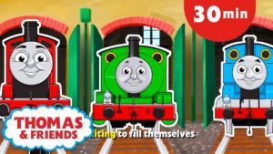 Thomas & Friends™ Nursery Rhymes & Kids Songs – Five Little Railway Friends - Kids TV Series, Kingdom Kids Zone - Thomas & Friends
