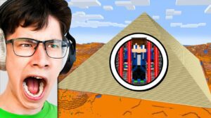 My Friends Trapped Me in a PYRAMID, So I Got Revenge - Gameplay, Kingdom Kids Zone, Minecraft - EYstreem