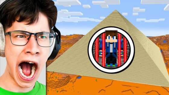 My Friends Trapped Me in a PYRAMID, So I Got Revenge - Gameplay, Kingdom Kids Zone, Minecraft - EYstreem