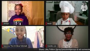"BLACK HER-STORY MONTH CELEBRATION" - Kingdom Kids Zone, Seed of Faith - Pray 2 Jesus with Jenisys