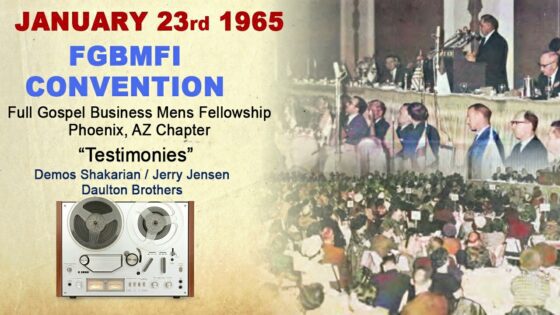 Baptist Brothers apologizes to William Branham for Criticizing his Ministry (FGBMFI Convention 1965) - Other - Believers Testimonies