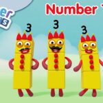 @Numberblocks – All About Number Three! | Learn to Count - Kingdom Kids Zone, Little Learners - Numberblocks