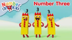 @Numberblocks – All About Number Three! | Learn to Count - Kingdom Kids Zone, Little Learners - Numberblocks