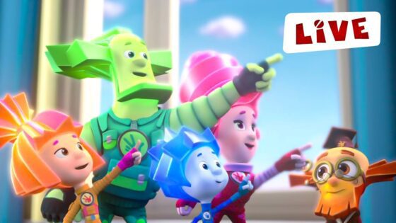🔴 ПРЯМОЙ ЭФИР! ФИКСИКИ ✌ | Обучаемся с фиксиками - Kingdom Kids Zone, Little Learners - Фиксики