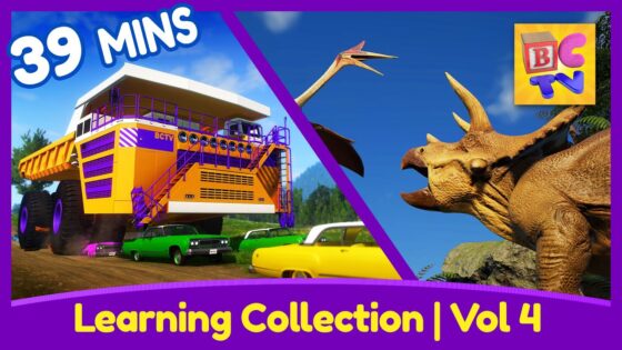 Learning Collection for Kids | Vol 4 | Counting, Patterns, Dinosaurs and More! - Kingdom Kids Zone, Little Learners - Brain Candy TV