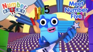 @Numberblocks – All About Number Five! | Meet the Numbers | Learn to Count - Kingdom Kids Zone, Little Learners - Numberblocks