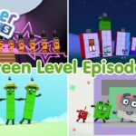 Numberblocks Green Level 4 – Full Episodes | 1 Hour Compilation | 123 – Numbers Cartoon For Kids - Kingdom Kids Zone, Little Learners - Numberblocks