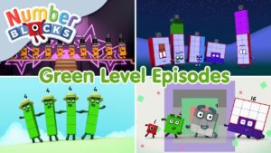 Numberblocks Green Level 4 β Full Episodes | 1 Hour Compilation | 123 β Numbers Cartoon For Kids - Kingdom Kids Zone, Little Learners - Numberblocks