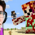 I Scared My Friend as GIANT ALEX in Minecraft - Gameplay, Kingdom Kids Zone, Minecraft - EYstreem