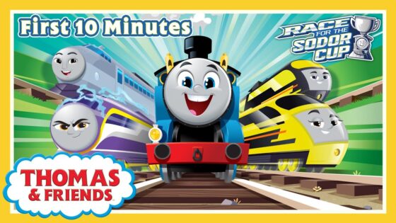 Thomas Goes FAST!! First 10 Minutes of Race for the Sodor Cup | Thomas & Friends: All Engines Go - Kids TV Series, Kingdom Kids Zone - Thomas & Friends