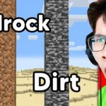 I Fooled my Friend by SWAPPING Bedrock and Dirt in Minecraft… - Gameplay, Kingdom Kids Zone, Minecraft - EYstreem