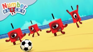@Numberblocks β Time for Sports! | Learn to Count | Move More Month - Kingdom Kids Zone, Little Learners - Numberblocks
