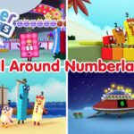 @Numberblocks – All Around Numberland | Learn to Count | Exploring - Kingdom Kids Zone, Little Learners - Numberblocks
