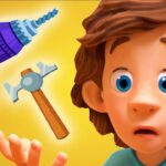 Tom's Toolbox 🛠 | The Fixies | Cartoons for Children | #Tools - Kingdom Kids Zone, Little Learners - The Fixies