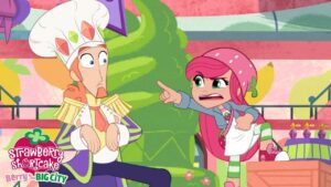 Strawberry Shortcake 🍓 Strawberry and the Swindling Salesman! 🍓 Berry in the Big City - Kids TV Series, Kingdom Kids Zone - Strawberry Shortcake - WildBrain