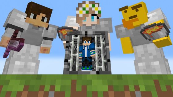 My Friends Trapped Me in TINY PRISON, So I Got Revenge - Gameplay, Kingdom Kids Zone, Minecraft - EYstreem