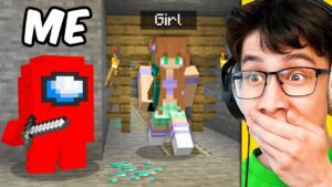 I Fooled My Friend as IMPOSTER in Minecraft - Gameplay, Kingdom Kids Zone, Minecraft - EYstreem