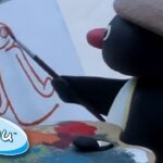 Pingu the Artist! @Pingu – Official Channel Cartoons For Kids - Kids (0-4), Kingdom Kids Zone - Pingu - Official Channel