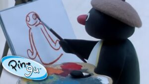 Pingu the Artist! @Pingu – Official Channel Cartoons For Kids - Kids (0-5), Kingdom Kids Zone - Pingu - Official Channel