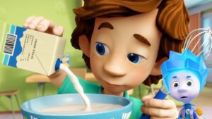 How do you make Whipped Cream? | @The Fixies | Cartoons for Children | #WhippedCream - Kingdom Kids Zone, Little Learners - The Fixies