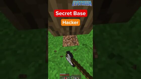 Minecraft Noob vs Pro vs Hacker Secret Base #shorts - Gameplay, Kingdom Kids Zone, Minecraft - EYstreem